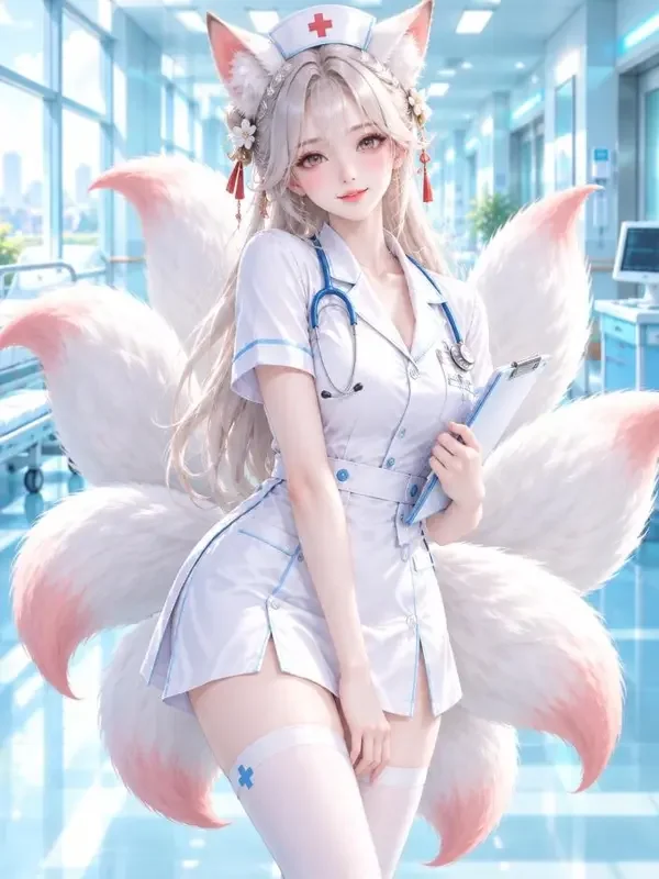 楼道里的九尾学妹封面